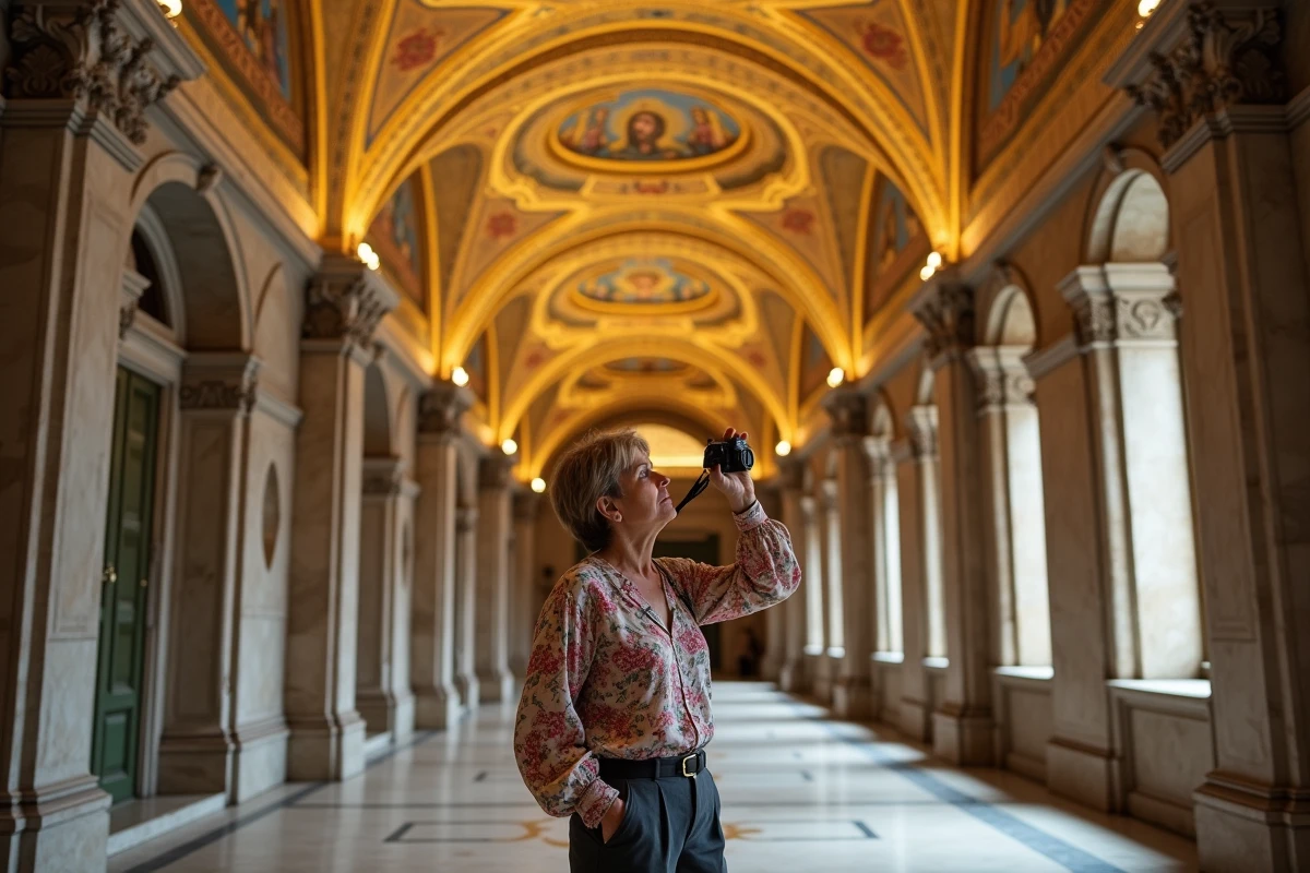 Intérieur de la Chapelle Palatine avec ses mosaïques byzantines dorées au Palais des Normands de Palerme