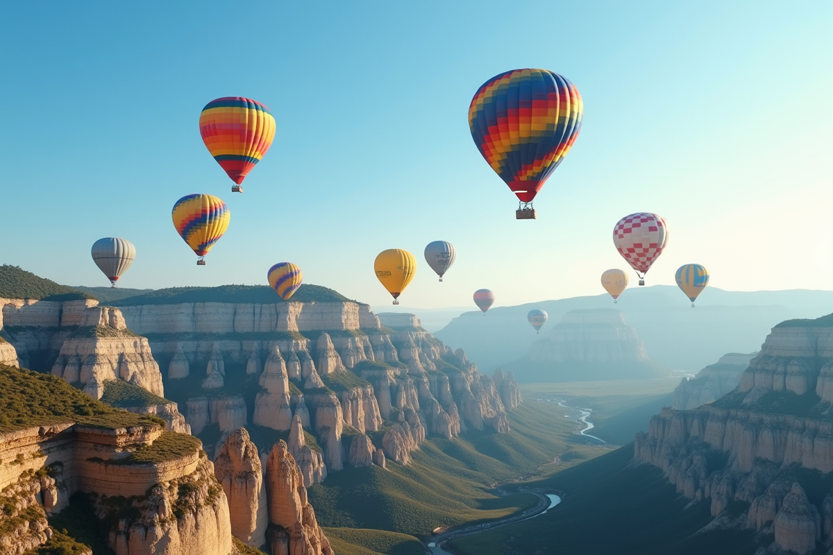 montgolfière ciel
